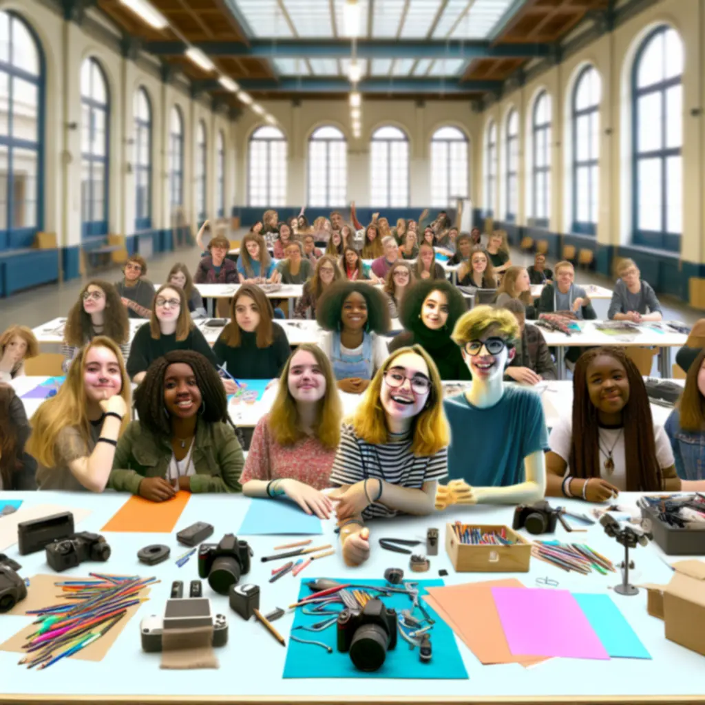 Community‑workshop gefaciliteerd door HetBesteHier voor jonge makers