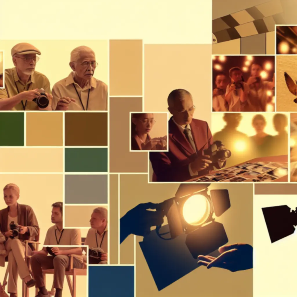 Cinematische hero-afbeelding met filmische belichting