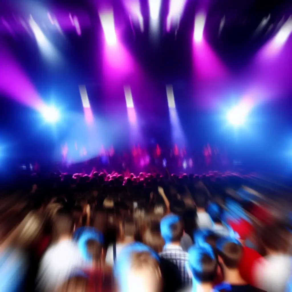 Eventhighlight met dynamische crowd en podiumverlichting