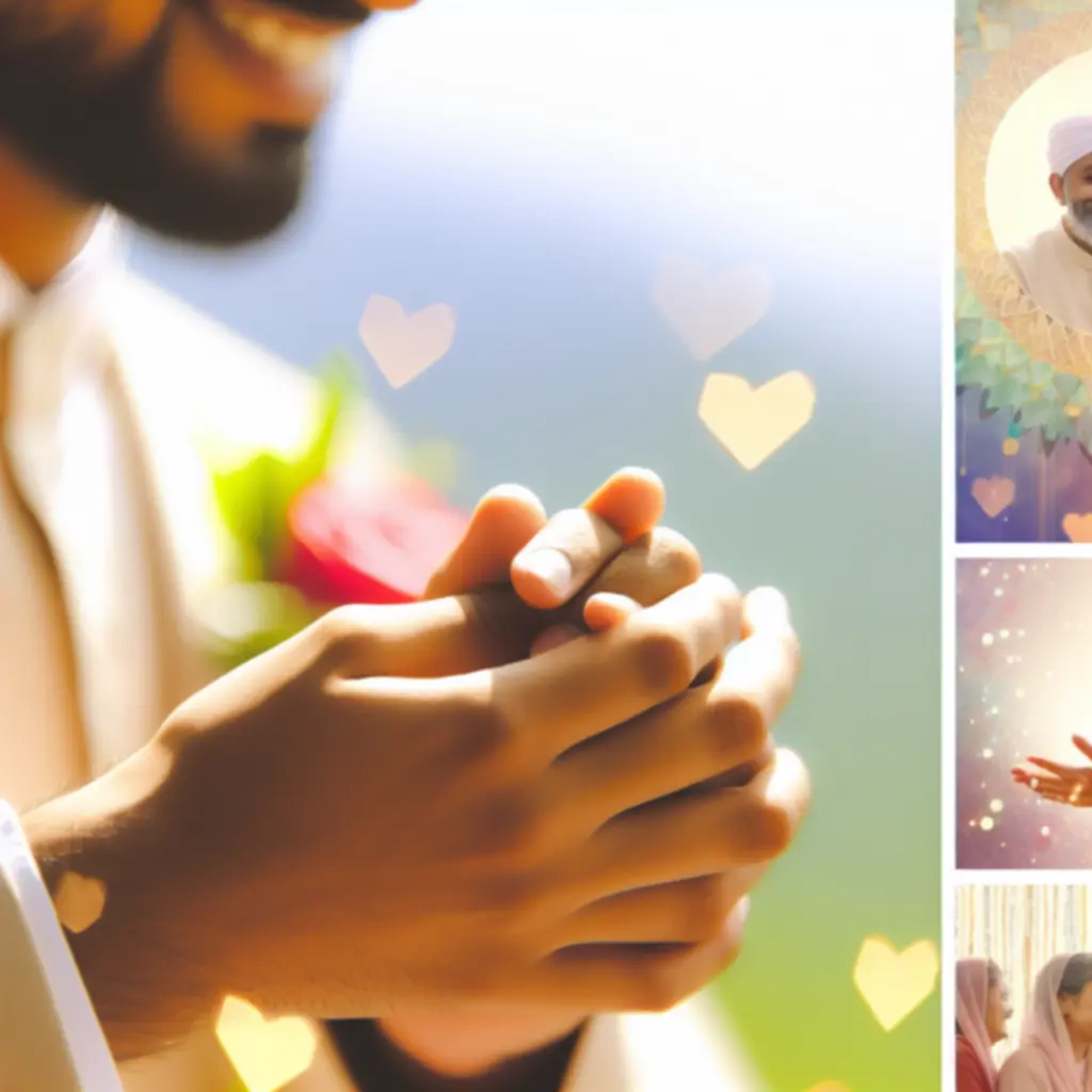 Bruiloftfilm: close-up van handen die elkaar vasthouden